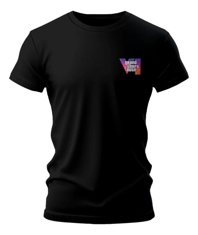 Camiseta Camisa Gta 6 Game Grand Theft Auto Vi Ref: 148 + Frete Grátis