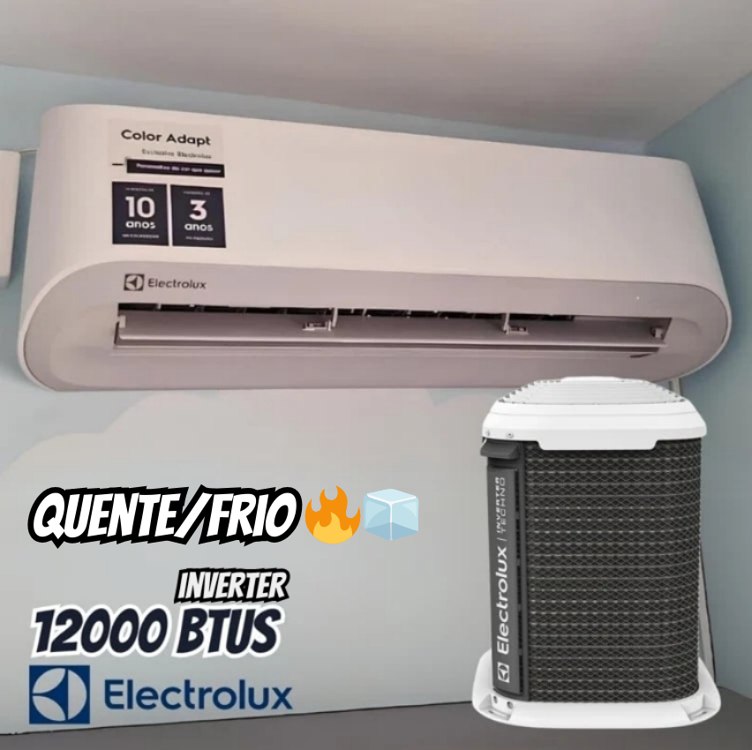Ar-Condicionado Split Electrolux Inverter 12.000 BTUs Quente/Frio (J12H)