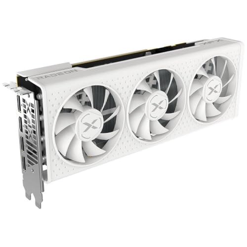Placa de Vídeo XFX Speedster QICK308 Radeon RX 7600 White AMD Edition