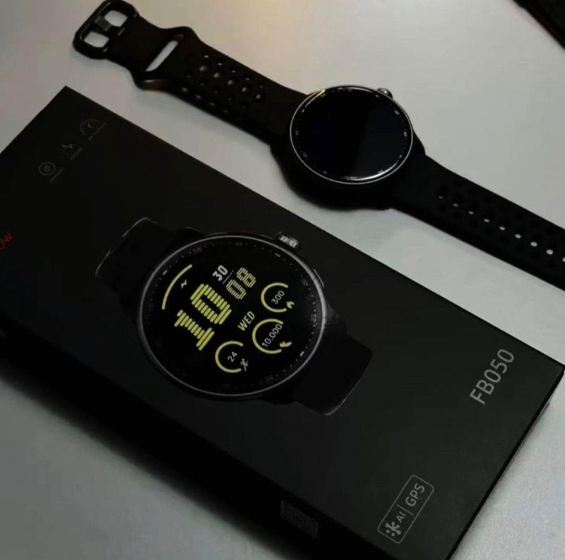 Relógio Smartwatch Bettdow Fb050 Gps Tela Amoled 1.43 Cinza + Frete Grátis