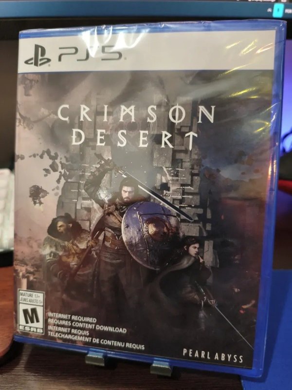 Crimson Desert Ps5 Midia Fisica + Frete Grátis