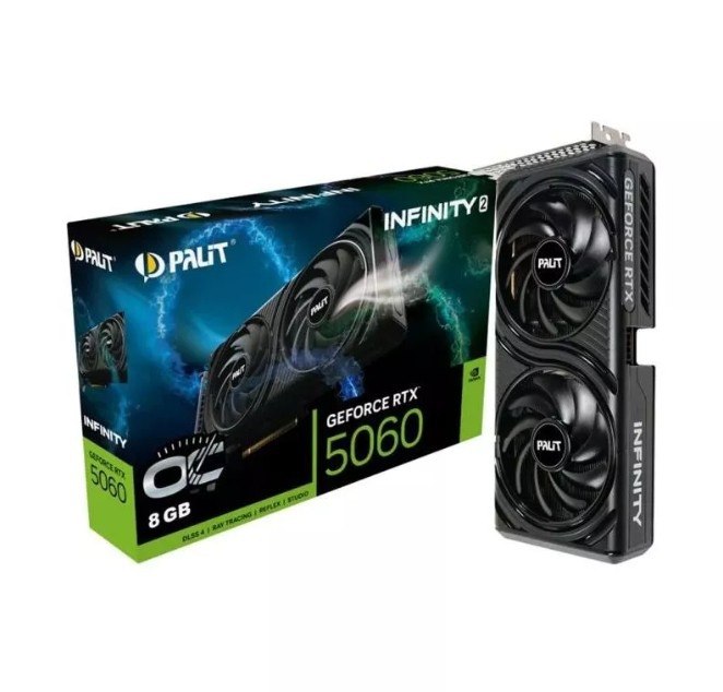 Placa de Vídeo NVIDIA GeForce PALIT RTX5060 8GB