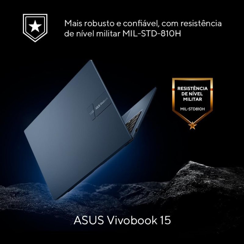 ASUS Vivobook 15 - 512GB 16GB RAM - Intel Core i5 - Tela 15.6'' FHD - Azul