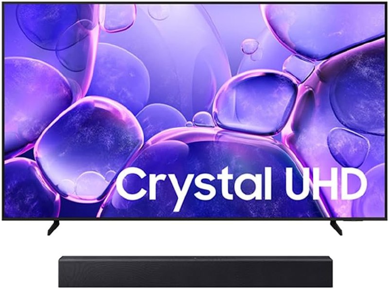 Samsung Combo Smart TV 85" UHD 4K U8100F + Soundbar HW-B400F