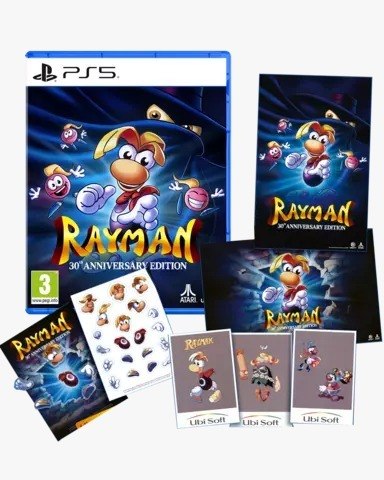 Rayman 30th Anniversary Edition Ps5 Mídia Física + Frete Grátis