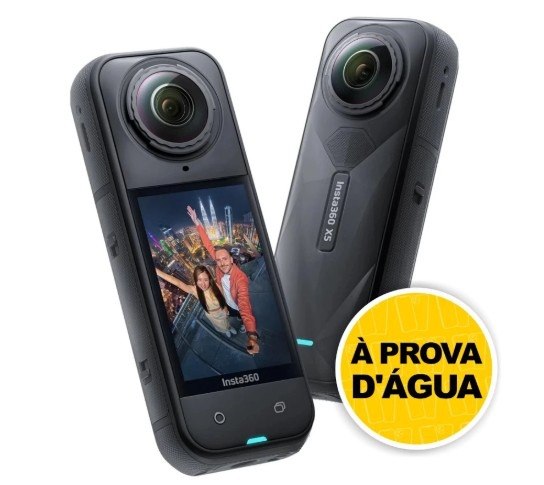 Câmera de Ação Insta360 X5 360° 8K