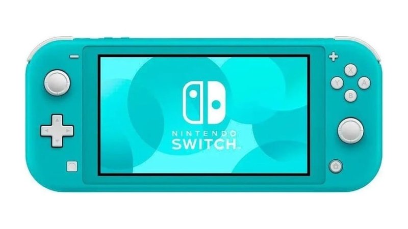 Console Nintendo Switch Lite 32gb Azul Turquesa Standard Tela 5,5'' Cor Azul-turquesa