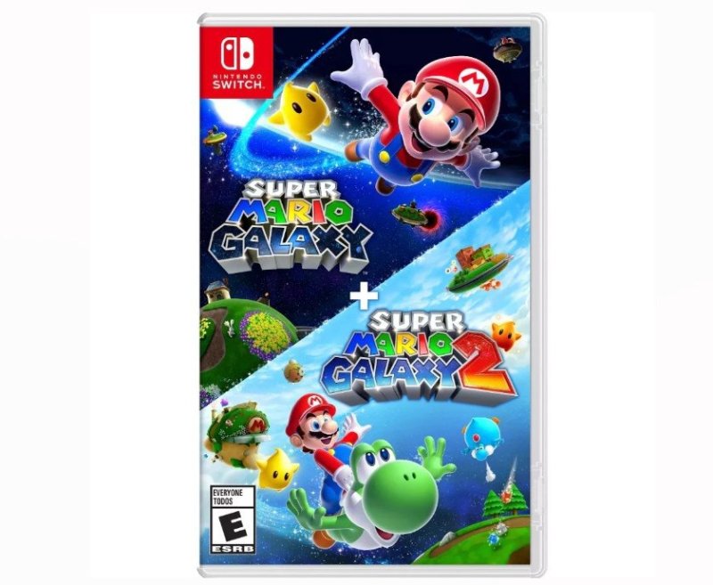 Super Mario Galaxy + Super Mario Galaxy 2 Switch Mídia Física