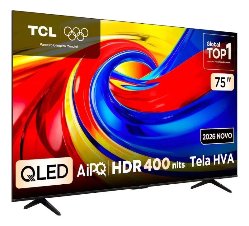 Smart Tv 75 4k Qled Google Tv Até 120hz Dolby Vision Atmos