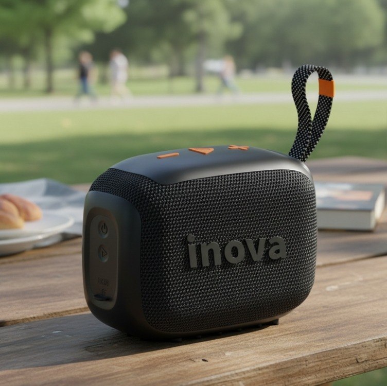 Caixa Som Bluetooth Tws Grave Potente Portátil Com Radio 15h + Frete Grátis
