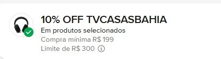CUPOM RENOVADO NO MERCADO LIVRE PARA ITENS SELECIONADOS (TVS)