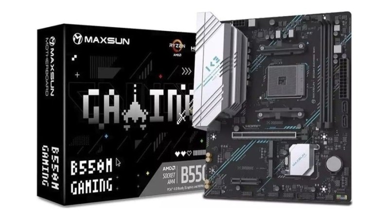 Placa Mãe Maxsun MS-B550M Gaming Wifi