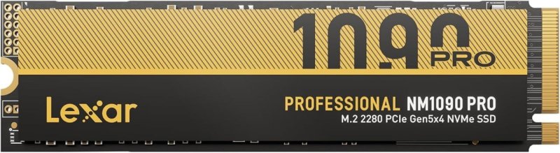Lexar SSD 2TB NM1090 PRO PCIe Gen5 NVMe M.2 2280