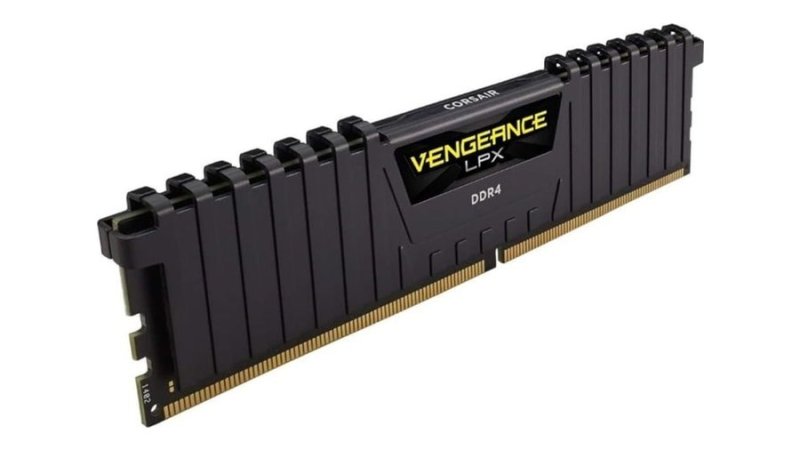 Memória DDR4 16GB PC3200 Vengeance LPX Preto