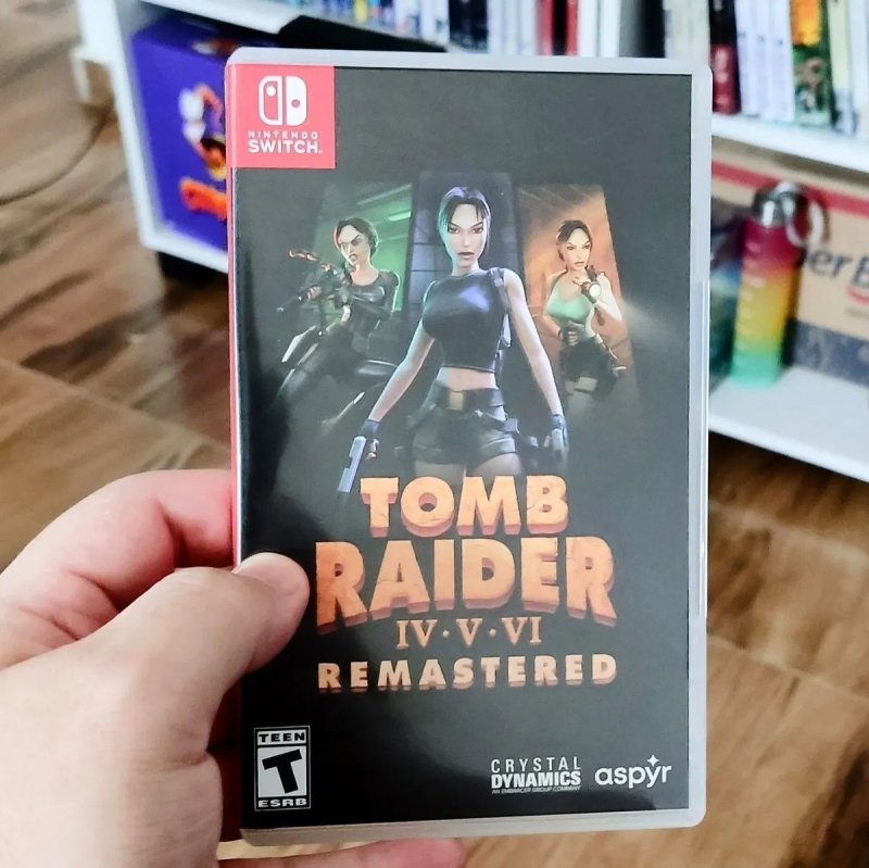 Tomb Raider IV-VI Remastered Mídia Física Nintendo Switch