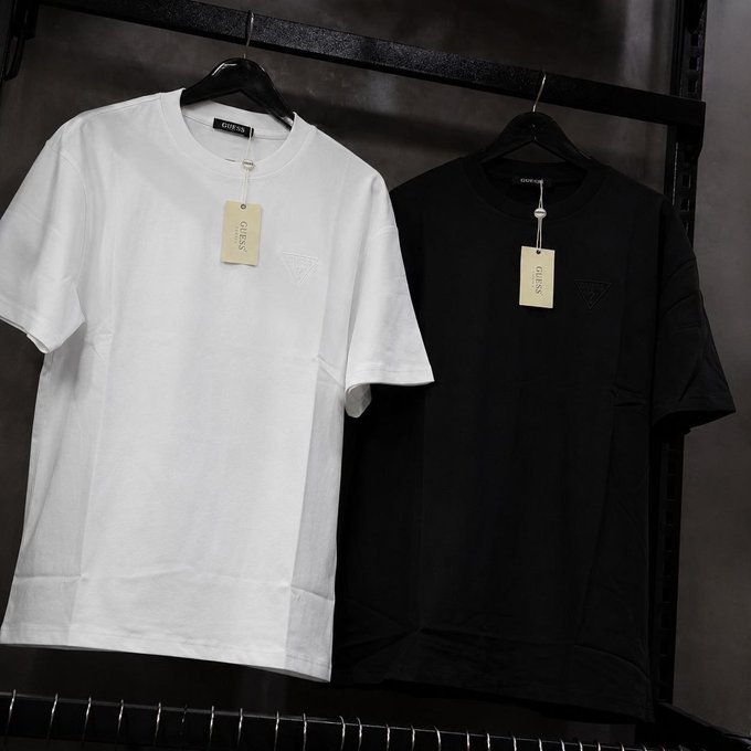 Kit com 2 Camisetas Guess Bordado + Frete Grátis