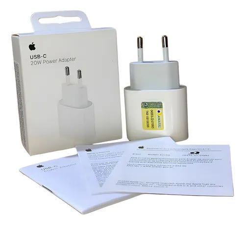 Carregador Apple 20W USB-C (Original)
