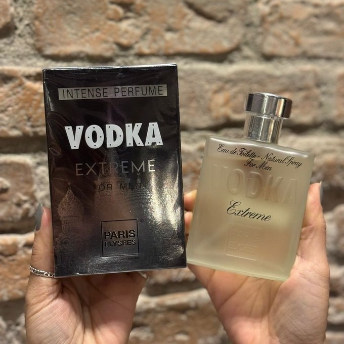 Perfume Vodka Extreme Paris Elysees Masculino Intense 100ml