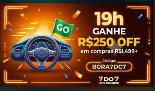 R$250 OFF em compras a partir de R$1.499