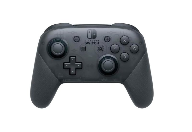 Controle Nintendo Switch Pro Sem Fio Vibração HD Cinza