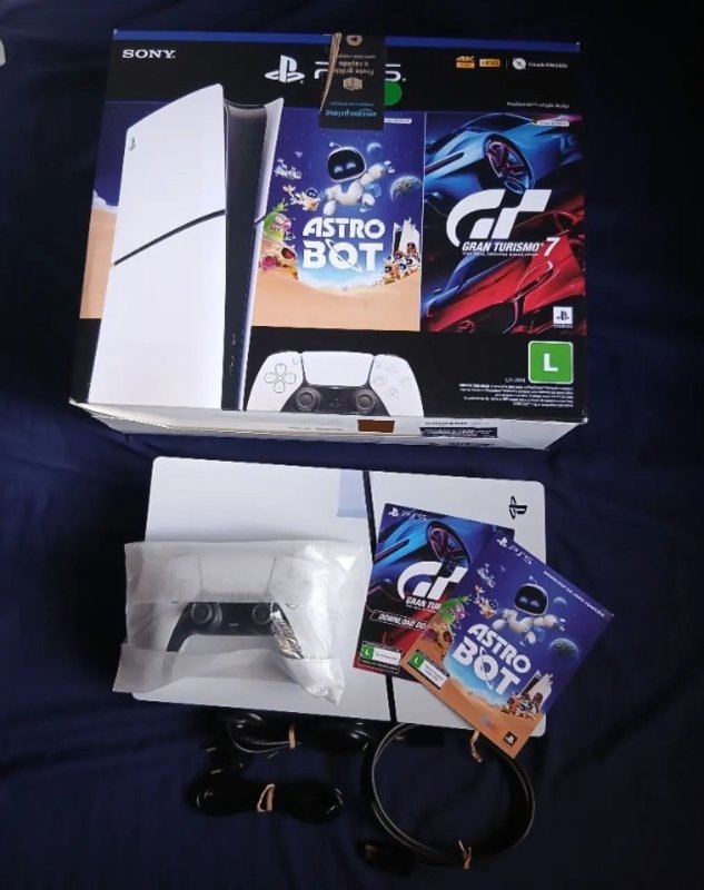 PlayStation®5 Slim Edição Digital - Pacote Astro Bot e Gran Turismo 7