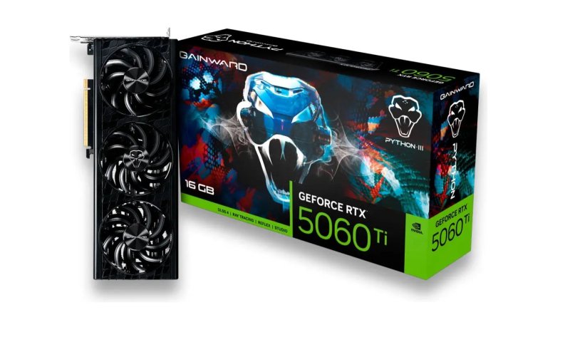 Placa GeForce RTX 5060 Ti Gainward 16GB GDDR7 128bits
