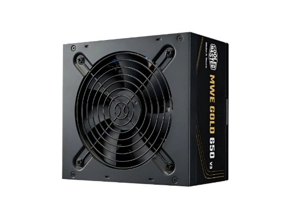 Fonte Cooler Master Mwe Gold 650 V3, 650w, Atx 3.1, 80 Plus Preto