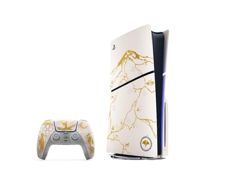 Pack do console PlayStation 5 – Edição Limitada Ouro - Ghost of Yōtei
