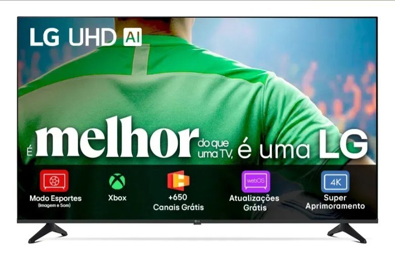 Smart TV LG UHD AI UA75 50 Polegadas HDR10 Pro
