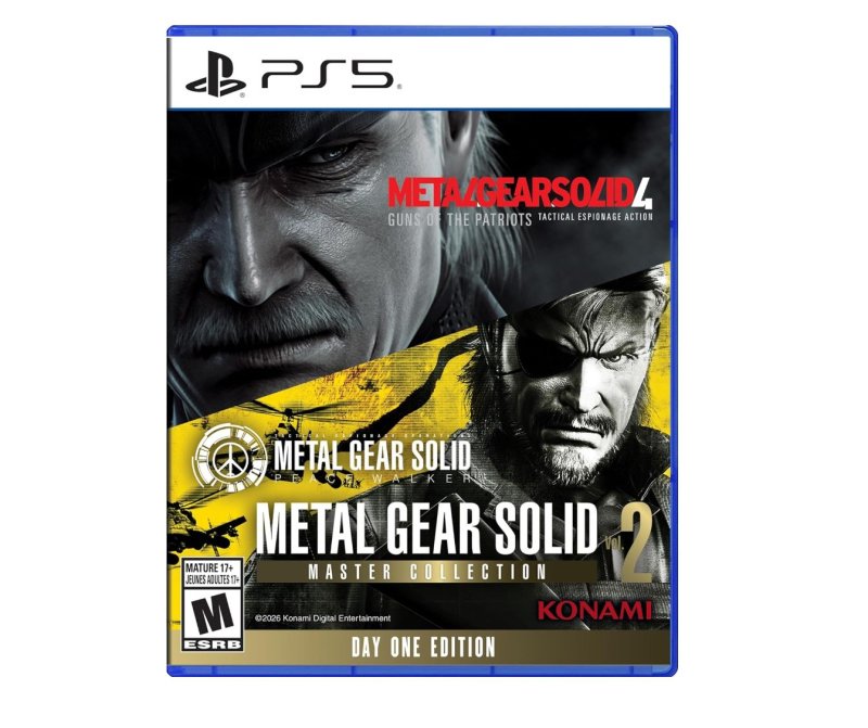 Jogo Metal Gear Solid: Master Collection: Vol. 2, Mídia Física, PS5