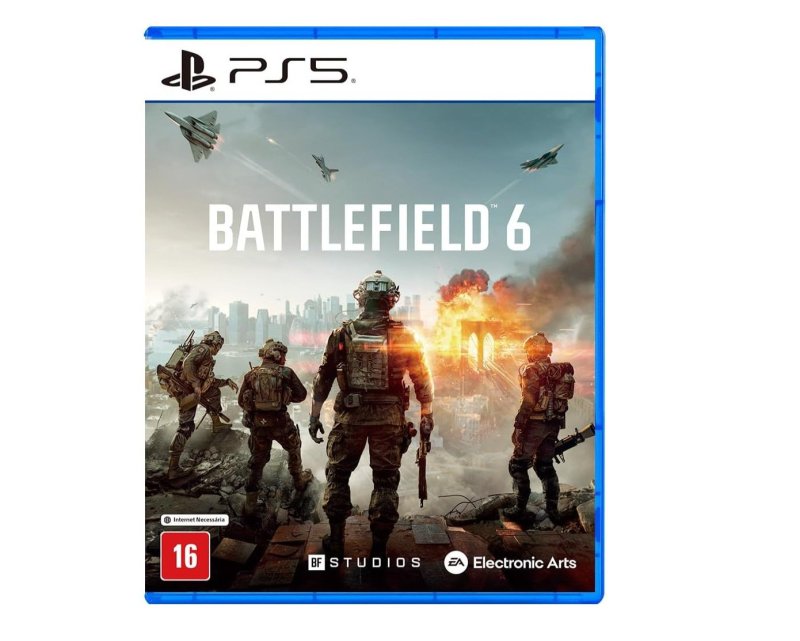 Jogo Battlefield 6, Mídia Física, PS5