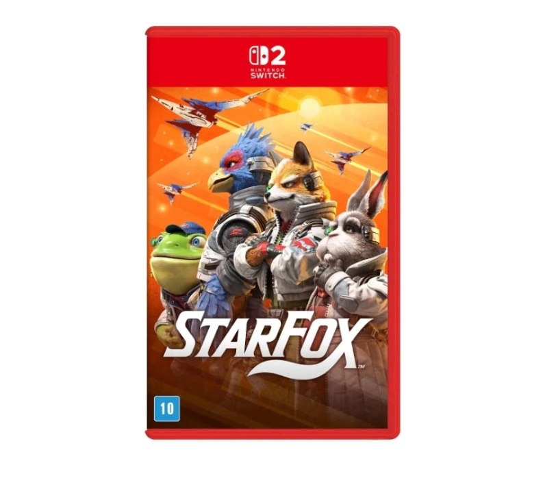 Jogo Star Fox, Mídia Física, Switch 2