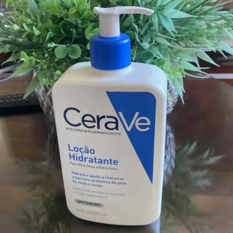 Loção Hidratante Corporal Sem Perfume, Com Ceramidas Essenciais E Ácido Hialurônico, Textura Fluida Cerave 473ml Sem Fragrância