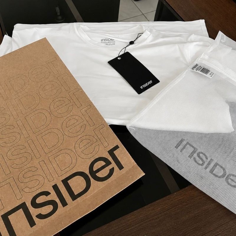 Kit com 3 Camisetas Tech T-Shirt Insider