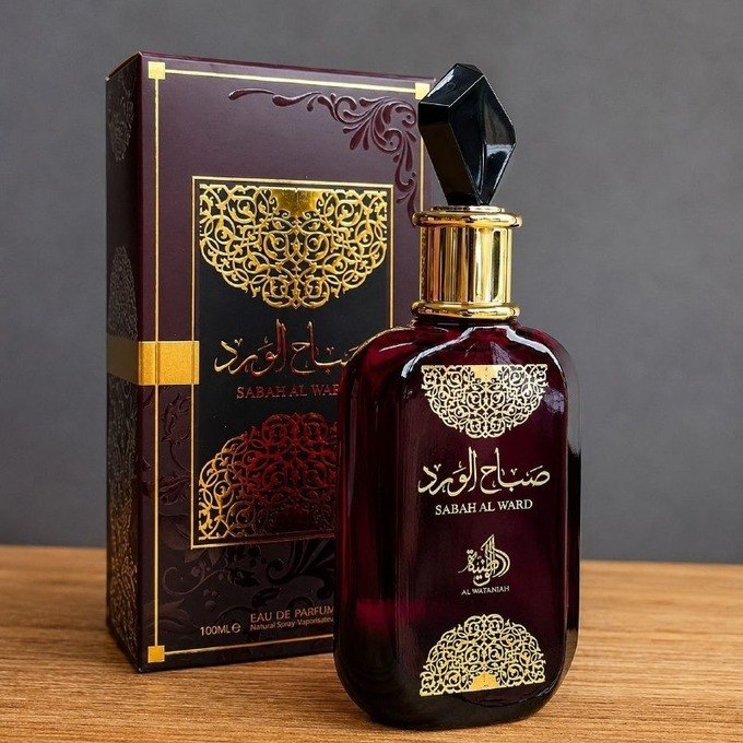 Perfume Árabe Feminino Al Wataniah Sabah Al Ward Eau De Parfum 100ml