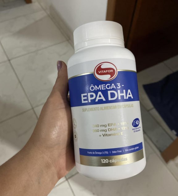 VitaFor Ômega 3 EPA DHA 1g 120 Caps