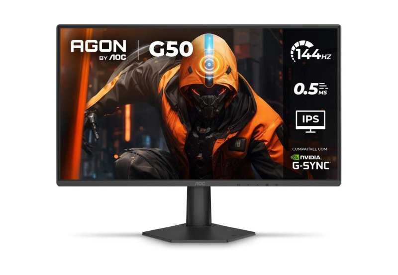 Monitor Gamer AOC AGON G50 24" 144Hz 0,5ms IPS HDR10 G-SYNC 24G50F