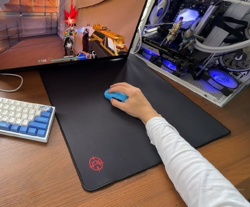 Mousepad Gamer Tgt K50m, Grande, 500x500x3mm, Preto