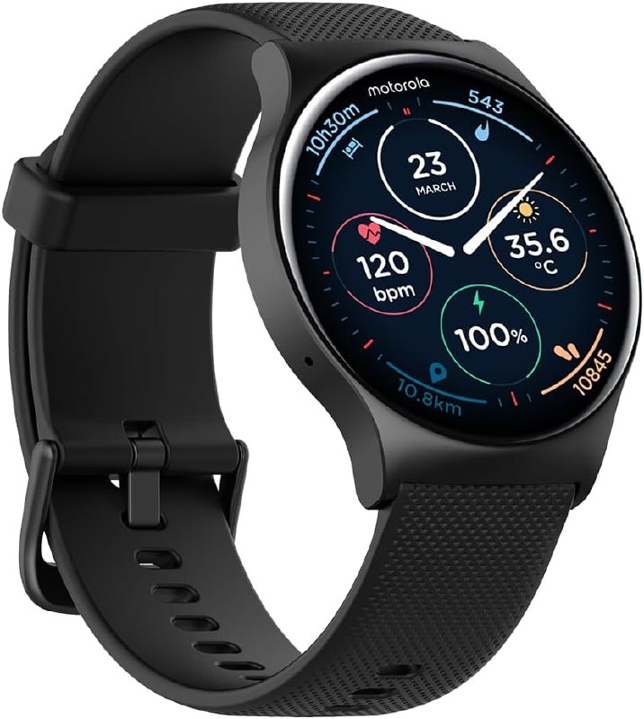 Smartwatch Motorola Moto Watch 120 – Preto