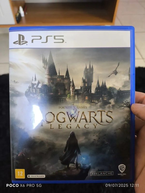 Hogwarts Legacy Standard Edition PS5 PlayStation 5 Físico + Frete Grátis