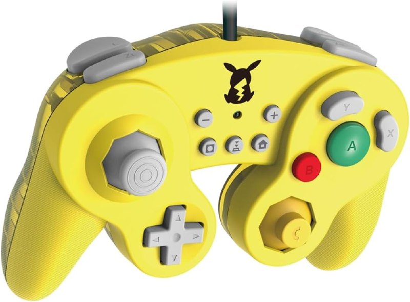 HORI Nintendo Switch Battle Pad (Pikachu) Gamecube Style Controller - Nintendo Switch