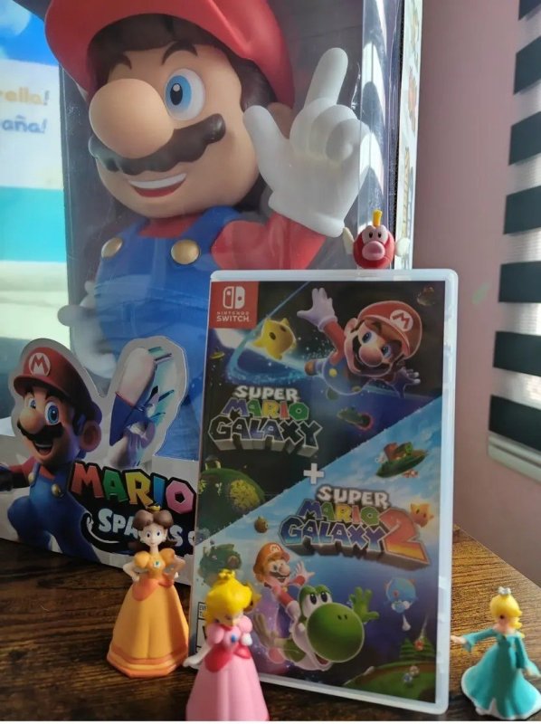 Super Mario Galaxy y Super Mario Galaxy 2 Switch Fisico + Frete Grátis