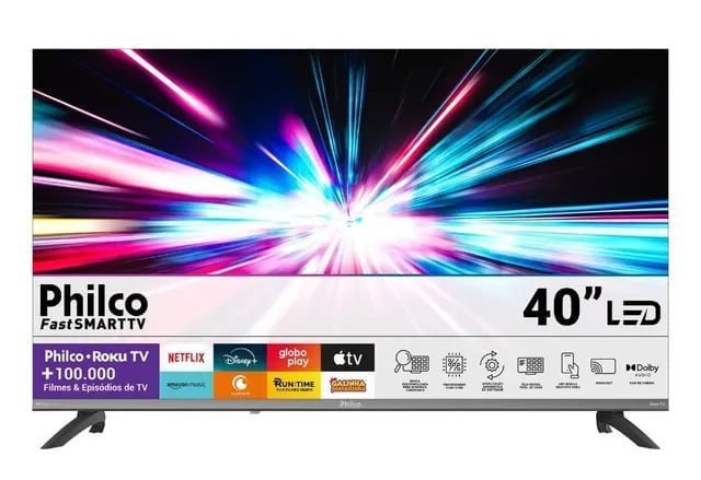 Smart Tv Philco 40'' Full Hd Roku Tv
