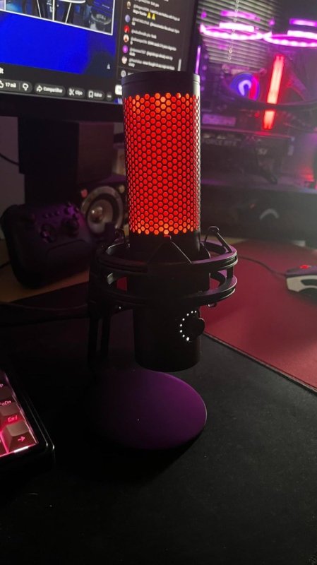 Microfone Condensador USB HyperX QuadCast 2