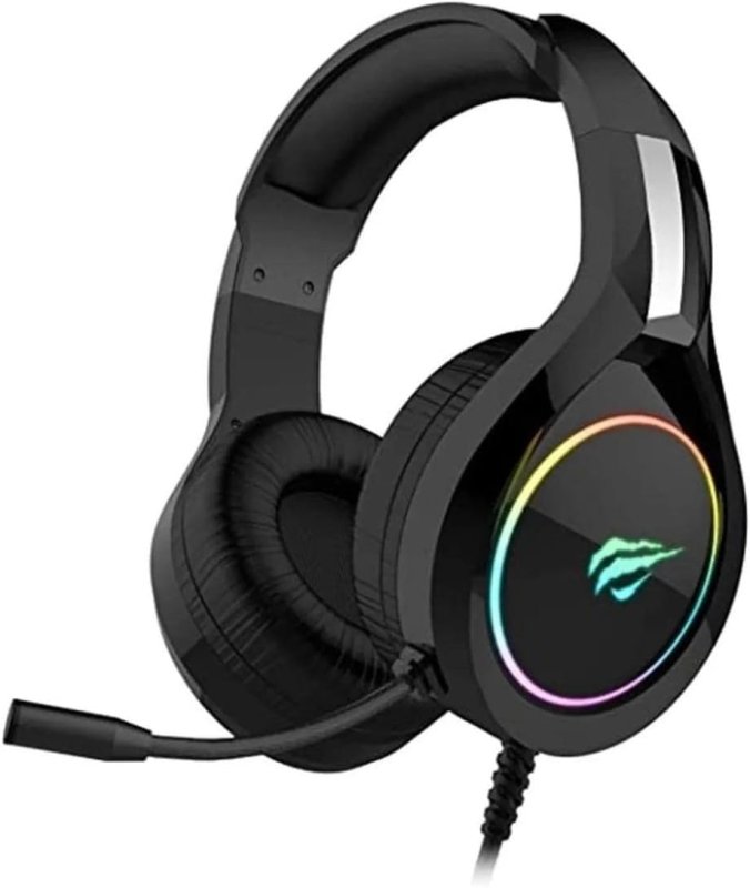 Havit Headphone Fone de Ouvido H2232d, Gamer, Iluminação RGB, com Microfone