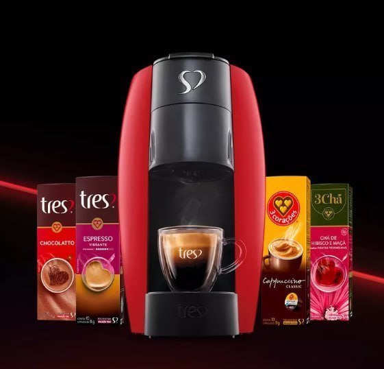 Cafeteira Espresso LOV 3 Corações 127/220v