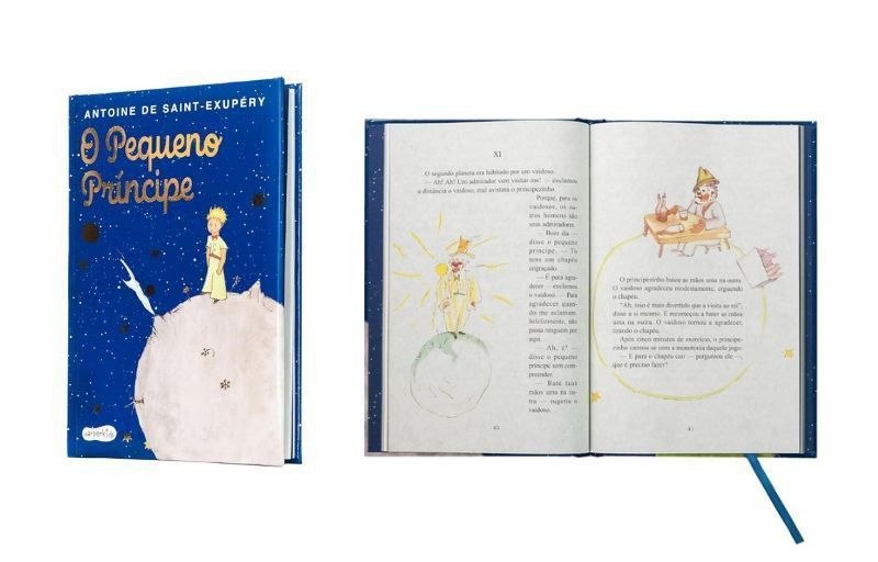 O Pequeno Príncipe – Edição de luxo com capa dura almofadada