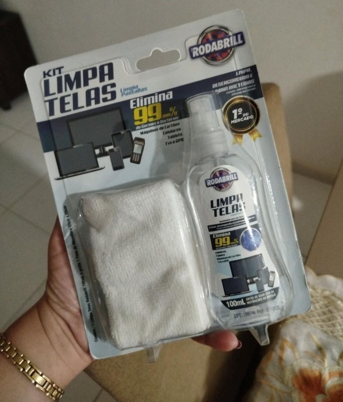 Kit Limpa Telas 100ml Rodabrill