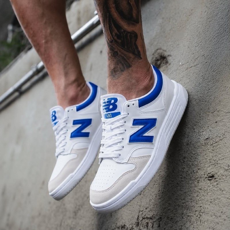Tênis New Balance Original 480 Low Masculino Urbano Clássico