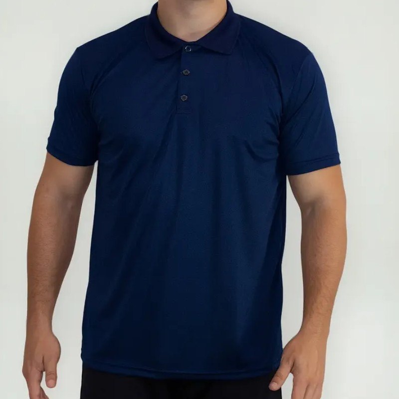 Camisa Pólo Promocional Malha Dry Fit Inteligente Malha Fria